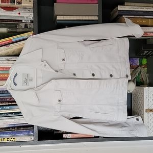 Levi's white Jean jacket